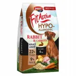 Kuiv koeratoit Fit Active Hypoallergenic Adult Light k&uuml;&uuml;likulihaga, 4 kg