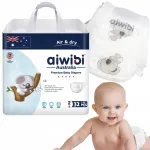&Uuml;hekordsed m&auml;hkmed AIWIBI, suurus 2, 4-8 kg, 32 tk