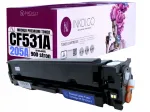 HP CF531A 205A toonerkassett sobib Color LaserJet Pro M154, MFP M180, M181 jaoks