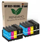 HP 932/933 XL tindikassetid, 8 tk, sobivad OfficeJet 6100, 6600, 6700, 7110, 7510, 7610, 7612