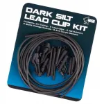 Nash Lead Clip Pack Dark Silt kalap&uuml;&uuml;gi kaaluklippide komplekt