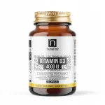 Toidulisand Nutrafine Vitamiin D3 Strong 4000 IU, 120 kapslit