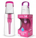 Dafi Solid 0.5 L PINK / FLAMINGO filtriga veepudel