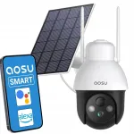 V&auml;line IP kaamera Aosu p&auml;ikeseakuga, WiFi, 2K, AI, nutirakendus