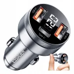 Autolaadija 80W, 3x USB, USB-C PD