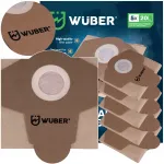T&ouml;&ouml;stuslikud tolmuimeja kotid WUBER, 20 l, 5 tk, paberist