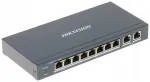 Hikvision DS-3E1310HP-EI v&otilde;rgul&uuml;liti, 10 porti, 2x Hi-PoE, 6x PoE, 2x uplink