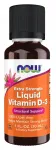 Vedel vitamiin D-3 NOW Foods 1000 IU 30 ml