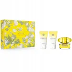 Naiste parf&uuml;&uuml;mikomplekt Versace Yellow Diamond EDT 50 ml koos kehakreemi ja du&scaron;igeeliga