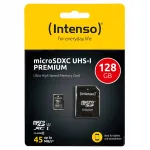 microSDXC m&auml;lukaart Intenso Premium 128GB Class 10 UHS-I
