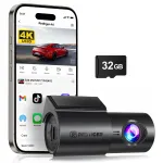 Videoregistraator Redtiger A1 4K G-andur 24h parkimisrežiim 32 GB