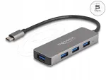 Delock 63173 USB jaotur, 4 porti, 5 Gbps, USB-C kuni USB-A