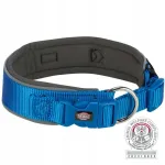 Premium koera kaelarihm XS-S, 27-35 cm, 25 mm, sinine/hall