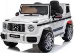 Laste elektriauto MERCEDES G63 AMG, nahkistmed, EVA rattad, 12V 9Ah, 4x4