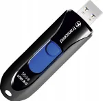 USB-m&auml;lupulk TRANSCEND JetFlash 790K 32 GB, must, USB 3.0, t&otilde;mmatava pistikuga