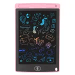 Kirjutustahvel lastele, roosa, 8,5" LCD