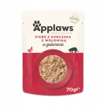 APPLAWS m&auml;rg kassitoit kanarind ja veiseliha želees 70g