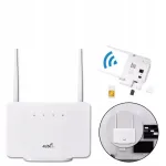 4G ruuter CP106-E, LTE modem, 300 Mbit/s, v&auml;line antenn, SIM-kaardipesa, valge