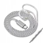 K&otilde;rvaklappide kaabel KZ CCA QKZ ZAX ZXN ZXT VK4 ZX2 C-PIN 2PIN USB-C