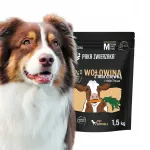 Kuivtoit koertele PAKA ZWIERZAKA veise ja porganditega M, 1,5 kg