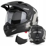 Motokiiver Cassida Tour 2.0 Crew XS, enduro, kahekihilised klaasid, ECE 22.06