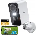 Juhtmevaba IP WiFi kaamera, 3MP, kahepoolse heliga, SD-kaardi pesa kuni 32 GB