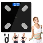 Vannitoa kaalud Smart+ anal&uuml;&uuml;siga, t&auml;psus 0,05 kg