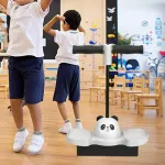 Pogo Ball h&uuml;ppe m&auml;nguasi k&auml;epidemega, must