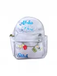 BACKPACK PURPLE STITCH ALOHA seljakott