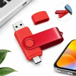 Kaasaskantav 512 GB USB-A ja USB-C m&auml;lupulk, 30 MB/s