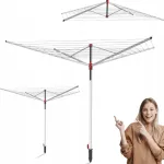 Vileda vaba seisev riidekuivati 180 cm 50 m