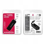 V&otilde;rgukaart AXAGON ADE-XR, USB 2.0 Fast Ethernet, automaatne installatsioon, must