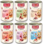 Animonda Carny grainfree m&auml;rg kassitoit linnulihaga, 6 x 400 g