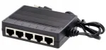 V&otilde;rgul&uuml;liti VIDI-G500, 5x RJ45, 1000 Mb/s, lauapealne, Vidiline