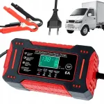 Automaatne auto akulaadija taastamisfunktsiooniga, 12V 6A