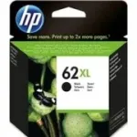 HP 62XL must tindikassett, C2P05AE, 2023