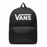 Seljakott Vans Old Skool Print 22L, must, suure logoga