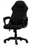 Kontoritool SPIDER BLACK, must kangas, ratastega