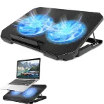 Reguleeritav s&uuml;learvuti jahutusalus 14&ndash;16", LED RGB, 2x USB