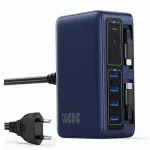 USB laadimisjaam 345W 10-&uuml;hes, alumiinium, MacBooki ja s&uuml;learvutite jaoks