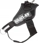 Koera valjad Julius K-9 Power XL/2, 28&ndash;40 kg, mustad, helkuriga