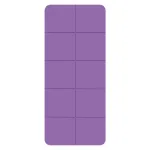 Kokkupandav spordimatt, 183x80x0,6 cm, lilla, kandekahvliga