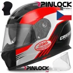 Mootorratta kiiver CASSIDA JAWA BLENDA Pinlock 70-ga