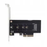 M.2 NVMe M-Key PCIe SSD adapterplaat