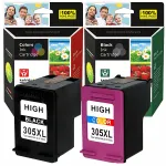 HP 305 XL tindikassetid, sobivad DeskJet 2720, 2722, ENVY 6020e, 2720e, 2710e, 2700, 2710, 2721