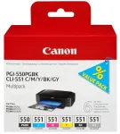 Canon PGI-550 + CLI-551 tindikassetid komplekt (6496B005)