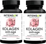 Kollageeni, h&uuml;aluroonhappe ja vitamiin C tabletid Intenson Anti-Age, 120 tk., 2 pakki