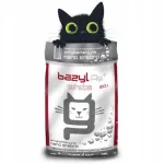 Bazyl Ag+ kassiliiv nano h&otilde;bedaga, 0,6-2,25 mm bentoniit, 20 l, valge