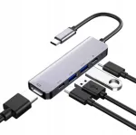 USB C jagaja MacBook Air/Pro M1/M2/M3 jaoks, 5 &uuml;hendust, HDMI, PD dokk
