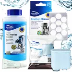Kohvimasina filter Philips AL-Clean, m&auml;&auml;rdeaine, puhastustabletid, Latteo vedelik